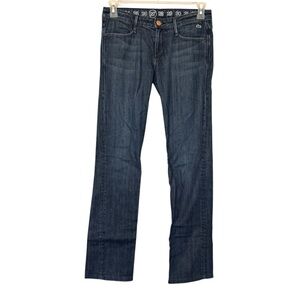 Lacoste Decca Earnest Sewn Dark Wash Jeans‎